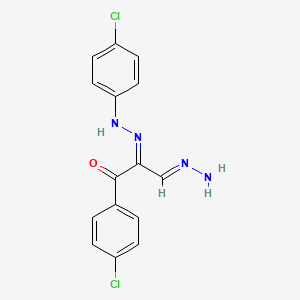 3-(4-Chlorophenyl)-2-[2-(4-chlorophenyl)hydrazono]-3-oxopropanal hydrazone