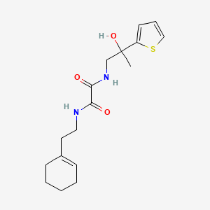 N1-(2-(cyclohex-1-en-1-yl)ethyl)-N2-(2-hydroxy-2-(thiophen-2-yl)propyl)oxalamide