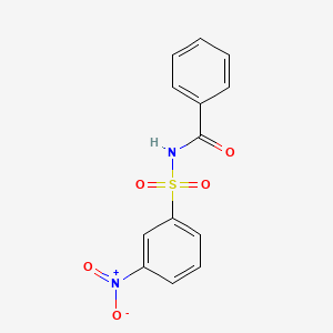 molecular formula C13H10N2O5S B2373715 N-(3-硝基苯基)磺酰苯甲酰胺 CAS No. 3409-79-8