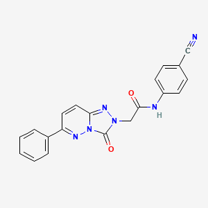 N-(4-cyanophenyl)-2-(3-oxo-6-phenyl-[1,2,4]triazolo[4,3-b]pyridazin-2(3H)-yl)acetamide