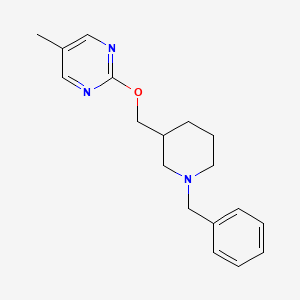 2-[(1-Benzylpiperidin-3-yl)methoxy]-5-methylpyrimidine