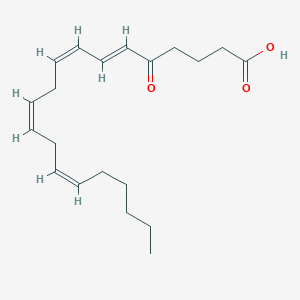 molecular formula C20H30O3 B237385 5-氧代二十碳四烯酸 CAS No. 126432-17-5