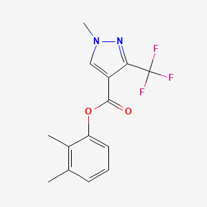 2,3-dimethylphenyl 1-methyl-3-(trifluoromethyl)-1H-pyrazole-4-carboxylate