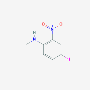 molecular formula C7H7IN2O2 B2373919 4-iodo-N-methyl-2-nitroaniline CAS No. 1260791-09-0