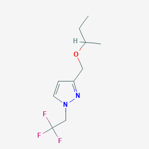 3-(sec-butoxymethyl)-1-(2,2,2-trifluoroethyl)-1H-pyrazole