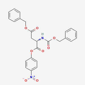 Z-L-aspartic acid 4-benzyl 1-(4-nitrophenyl) ester
