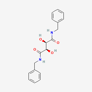 molecular formula C18H20N2O4 B2374007 (2R,3R)-N1,N4-Dibenzyl-2,3-dihydroxysuccinamide CAS No. 88393-56-0