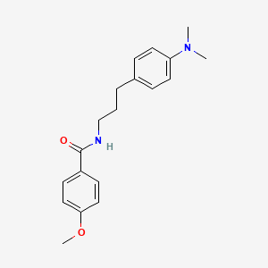 N-(3-(4-(dimethylamino)phenyl)propyl)-4-methoxybenzamide