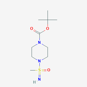 tert-Butyl 4-(S-methylsulfonimidoyl)piperazine-1-carboxylate