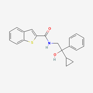 N-(2-cyclopropyl-2-hydroxy-2-phenylethyl)benzo[b]thiophene-2-carboxamide