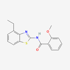 N-(4-ethyl-1,3-benzothiazol-2-yl)-2-methoxybenzamide