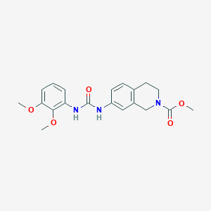 methyl 7-(3-(2,3-dimethoxyphenyl)ureido)-3,4-dihydroisoquinoline-2(1H)-carboxylate