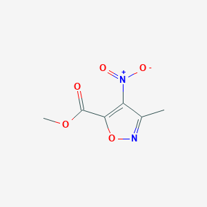 Methyl 3-methyl-4-nitroisoxazole-5-carboxylate
