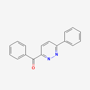 molecular formula C17H12N2O B2374167 3-Benzoyl-6-phenylpyridazine CAS No. 15046-59-0