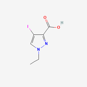 1-ethyl-4-iodo-1H-pyrazole-3-carboxylic acid