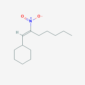 molecular formula C41H60N10O10S B237444 (E)-(2-Nitro-1-heptenyl)cyclohexane CAS No. 138668-20-9