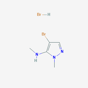 4-Bromo-N,1-dimethyl-1H-pyrazol-5-amine hydrobromide