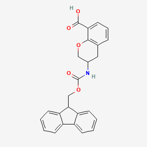 3-({[(9H-fluoren-9-yl)methoxy]carbonyl}amino)-3,4-dihydro-2H-1-benzopyran-8-carboxylic acid