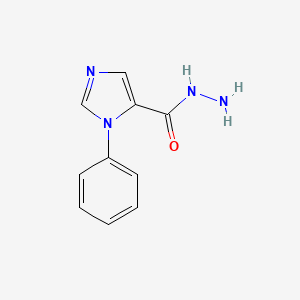 1-phenyl-1H-imidazole-5-carbohydrazide