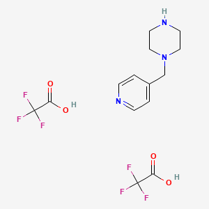 1-(4-Pyridinylmethyl)piperazine bis(trifluoroacetate)