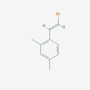 molecular formula C10H11Br B2374879 (E)-β-溴-2,4-二甲基苯乙烯 CAS No. 1574365-89-1