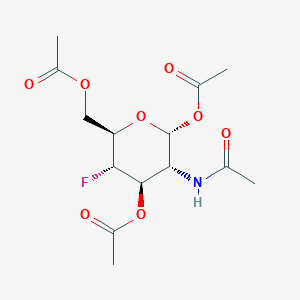 2-(Acetylamino)-2,4-dideoxy-4-fluoro-alpha-D-glucopyranose 1,3,6-triacetate