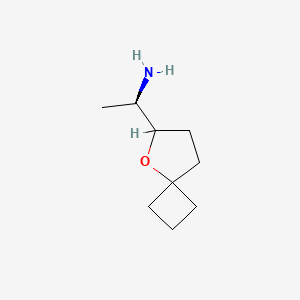 (1R)-1-(5-Oxaspiro[3.4]octan-6-yl)ethanamine