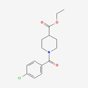 Ethyl 1-(4-chlorobenzoyl)-4-piperidinecarboxylate
