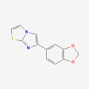 6-(1,3-Benzodioxol-5-yl)imidazo[2,1-b][1,3]thiazole