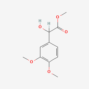 Mandelic acid, 3,4-dimethoxy-, methyl ester