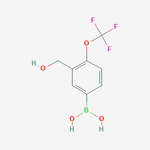 3-Hydroxymethyl-4-(trifluoromethoxy)phenylboronic acid