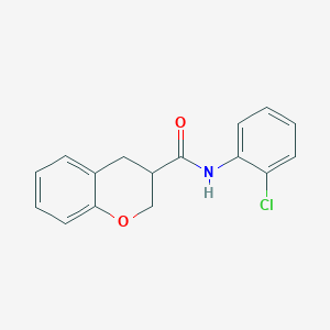 N-(2-chlorophenyl)-3,4-dihydro-2H-chromene-3-carboxamide