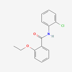 molecular formula C15H14ClNO2 B2375137 N-(2-chlorophenyl)-2-ethoxybenzamide CAS No. 303990-77-4