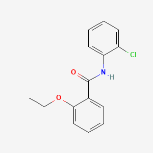 molecular formula C15H14ClNO2 B2375137 N-(2-氯苯基)-2-乙氧基苯甲酰胺 CAS No. 303990-77-4