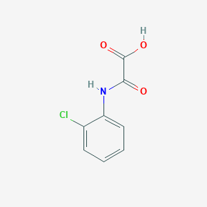 molecular formula C8H6ClNO3 B2375143 [(2-Chlorophenyl)amino](oxo)acetic acid CAS No. 77901-50-9