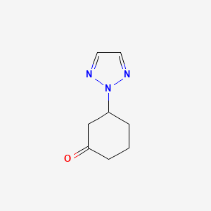 3-(2H-1,2,3-Triazole-2-yl)cyclohexanone