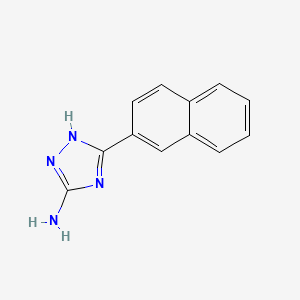 3-(naphthalen-2-yl)-1H-1,2,4-triazol-5-amine