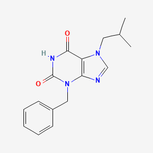 3-Benzyl-7-isobutyl-3,7-dihydro-purine-2,6-dione
