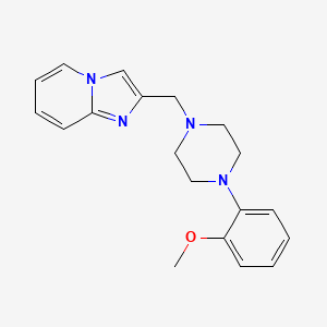 2-[[4-(2-Methoxyphenyl)piperazin-1-yl]methyl]imidazo[1,2-a]pyridine