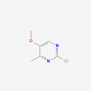 molecular formula C6H7ClN2O B2375250 2-氯-5-甲氧基-4-甲基嘧啶 CAS No. 1245506-61-9