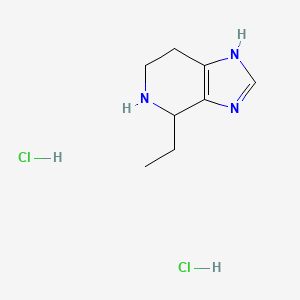 4-Ethyl-4,5,6,7-tetrahydro-3H-imidazo[4,5-c]pyridine dihydrochloride