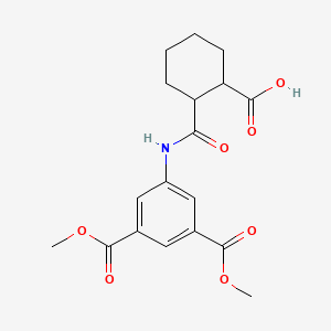 2-[[3,5-bis(methoxycarbonyl)phenyl]carbamoyl]cyclohexane-1-carboxylic Acid