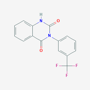 3-[3-(trifluoromethyl)phenyl]-1H-quinazoline-2,4-dione