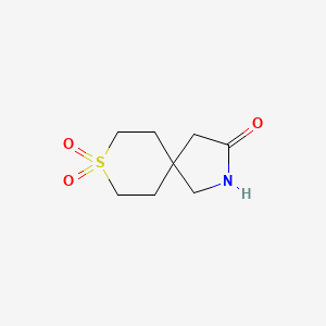 8-Thia-2-azaspiro[4.5]decan-3-one 8,8-dioxide