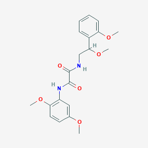 N1-(2,5-dimethoxyphenyl)-N2-(2-methoxy-2-(2-methoxyphenyl)ethyl)oxalamide