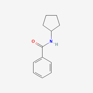 molecular formula C12H15NO B2375538 N-环戊基苯甲酰胺 CAS No. 53226-42-9