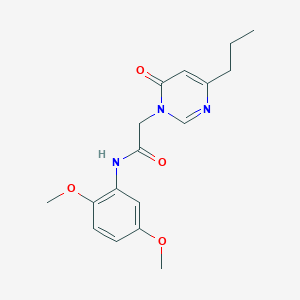 N-(2,5-dimethoxyphenyl)-2-(6-oxo-4-propylpyrimidin-1(6H)-yl)acetamide