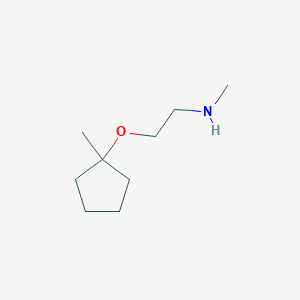 N-Methyl-2-(1-methylcyclopentyl)oxyethanamine