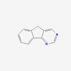 molecular formula C11H8N2 B2375711 5H-indeno[1,2-d]pyrimidine CAS No. 245-02-3