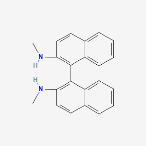 molecular formula C22H20N2 B2375736 (S)-N,N'-Dimethyl-1,1'-binaphthyldiamine CAS No. 93621-64-8